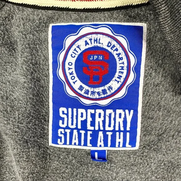 Superdry sports Track and field zip hoodie - Picture 4 of 4